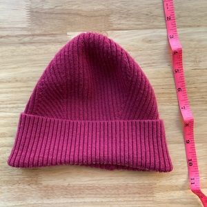 Lulu lemon Pink Knit Winter Hat